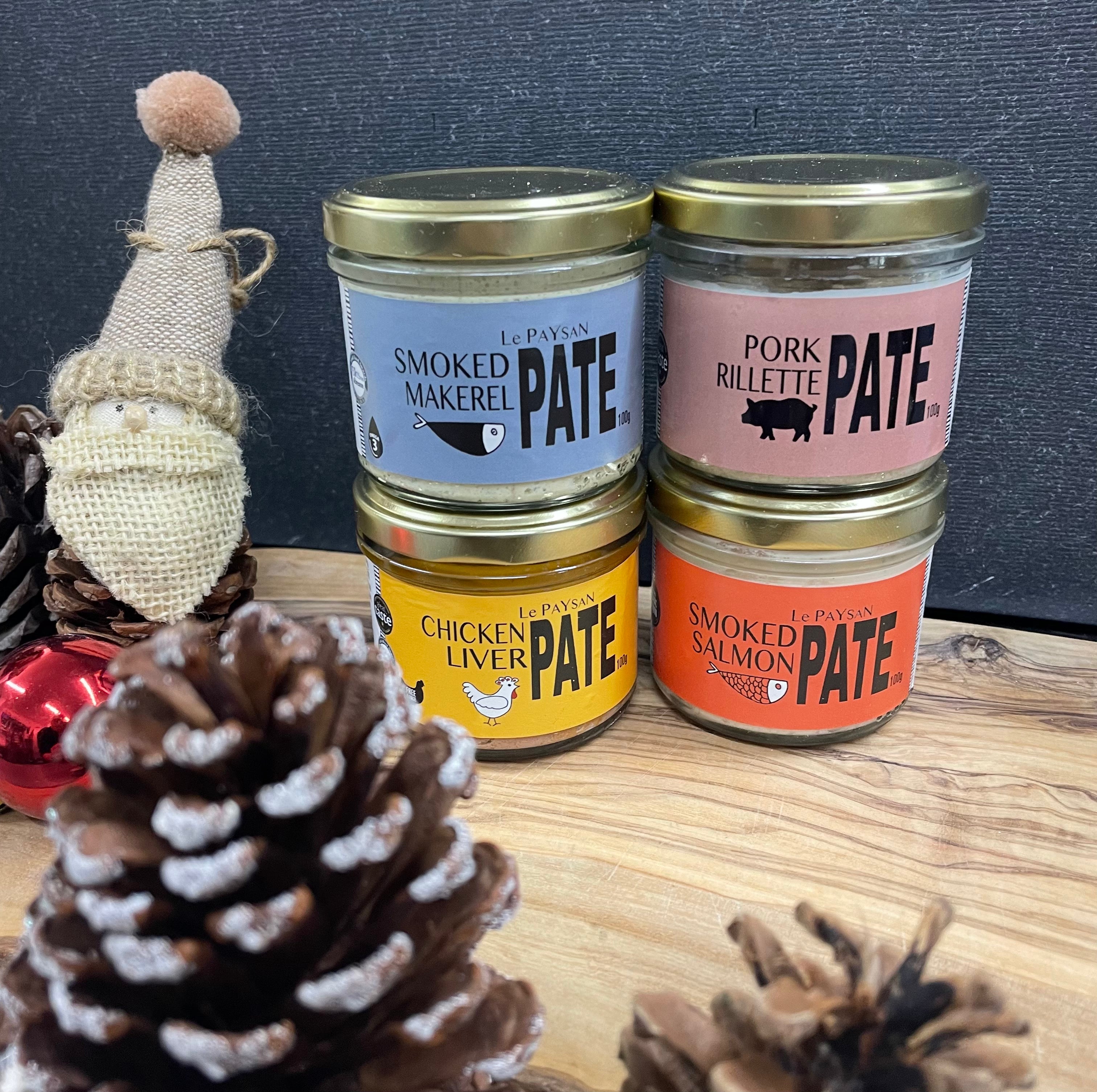 Le Paysan gift pack of 4 pates